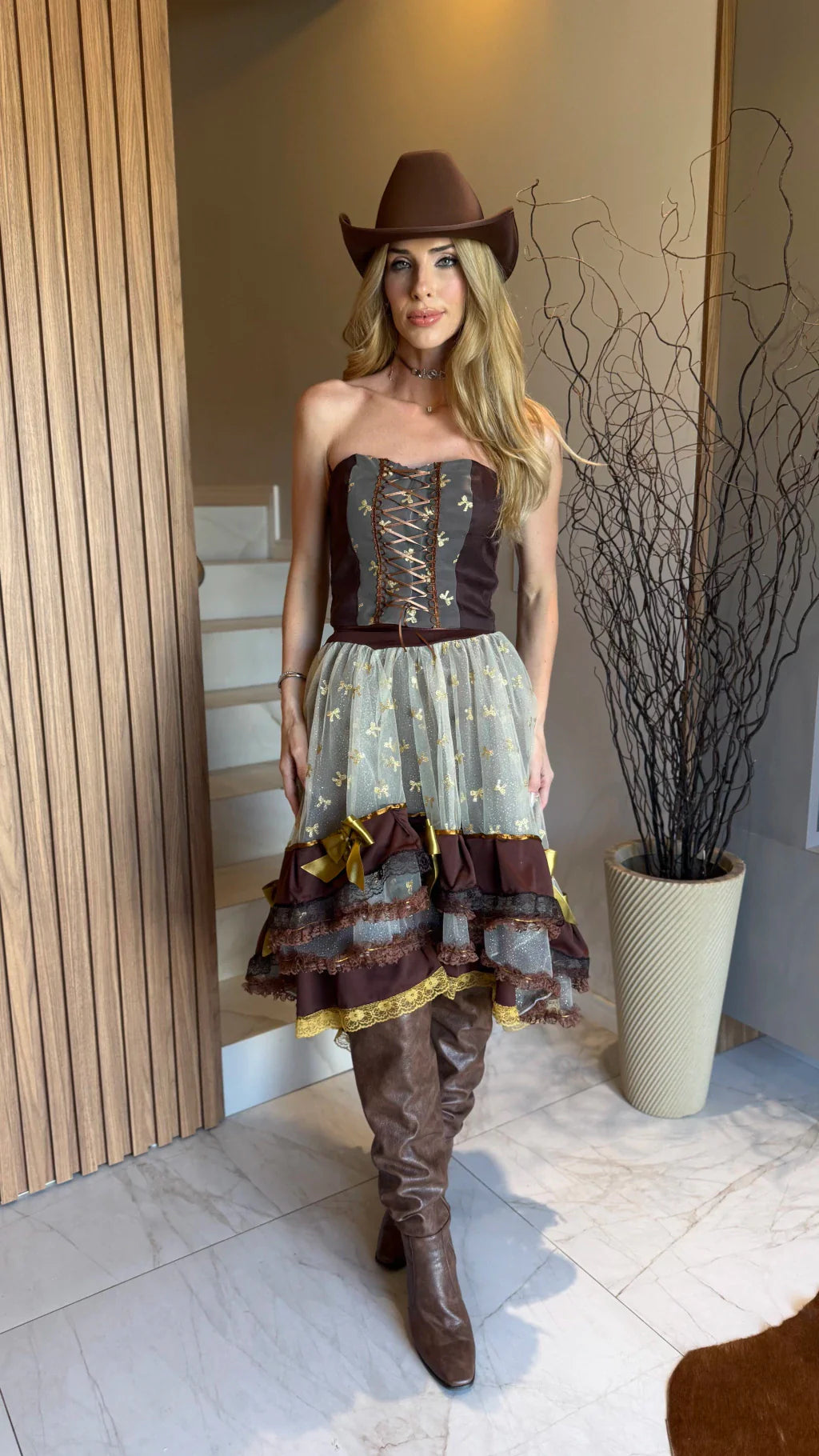 Conjunto junino - Tatiane