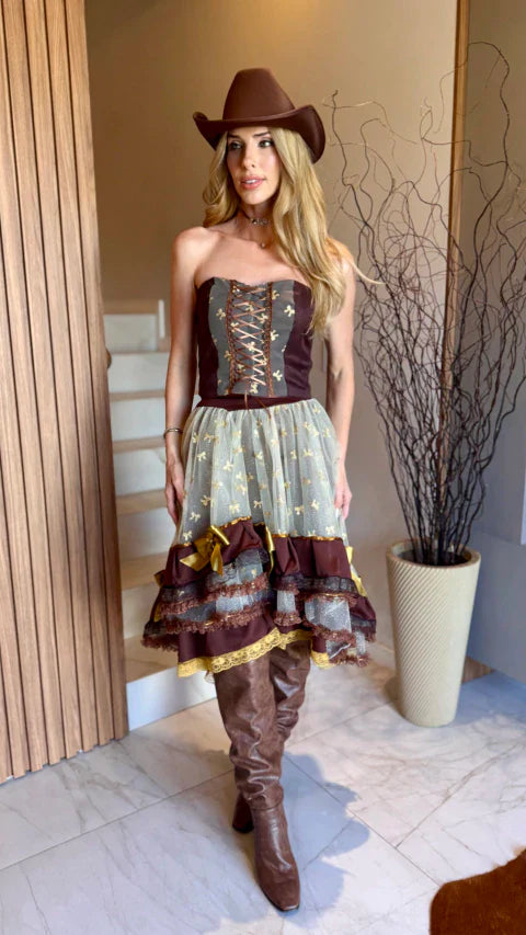 Conjunto junino - Tatiane