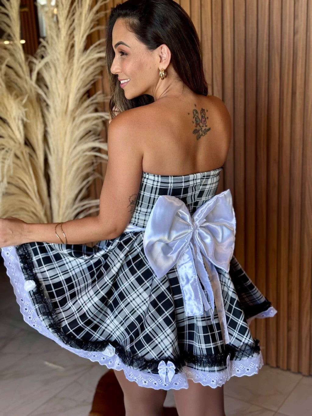 Vestido junino - Donna Zu Branco