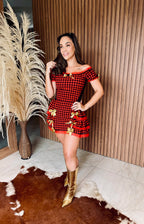 Vestido junino - Maria Eugenia (vestido mágico)