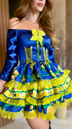 Vestido junino - Mikaela