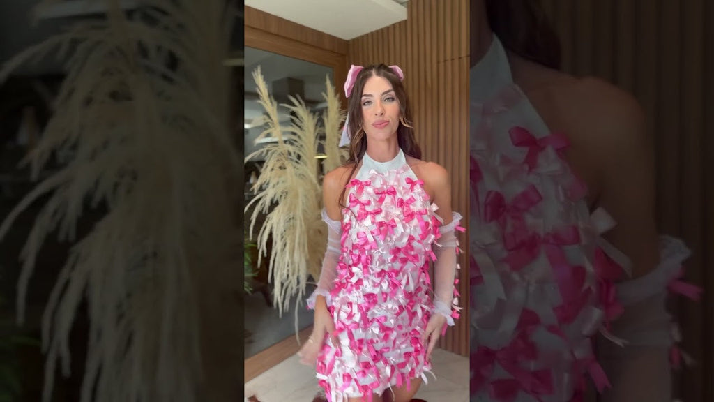 Vestido junino Noivinha - 200 laços EXCLUSIVO