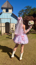 Vestido junino Noivinha - Joana