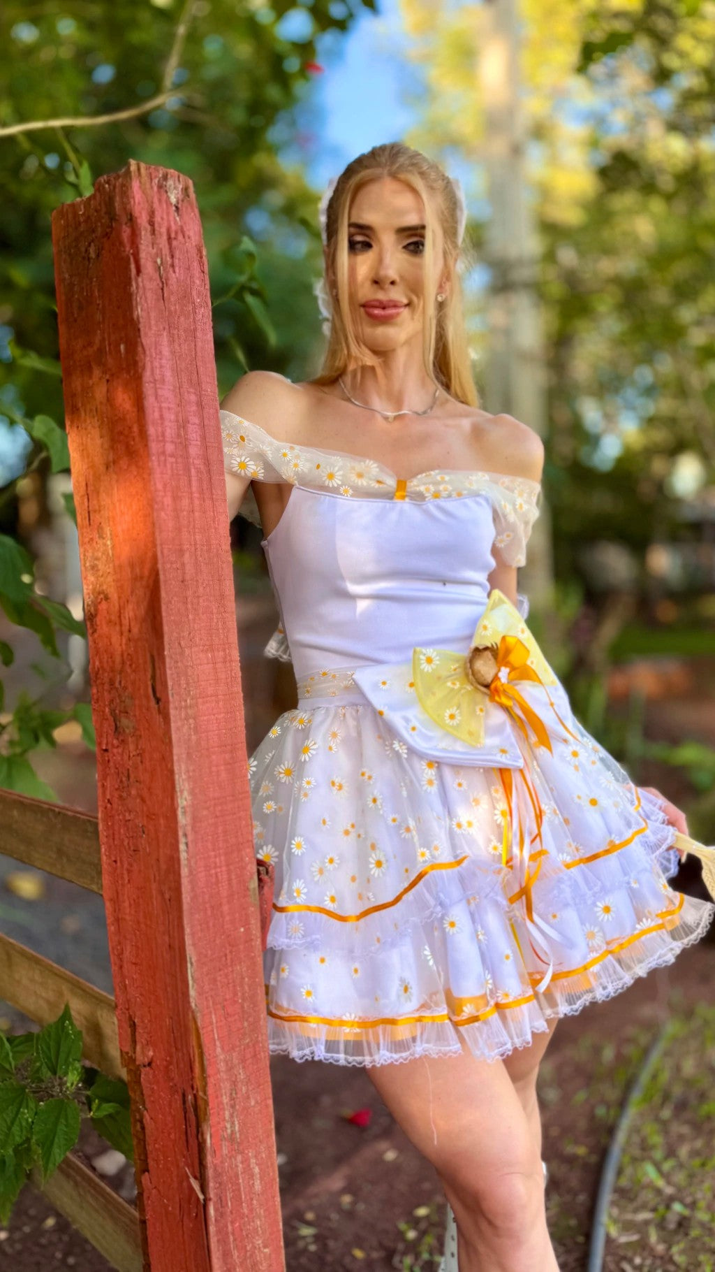 Vestido junino Noivinha - Madalena